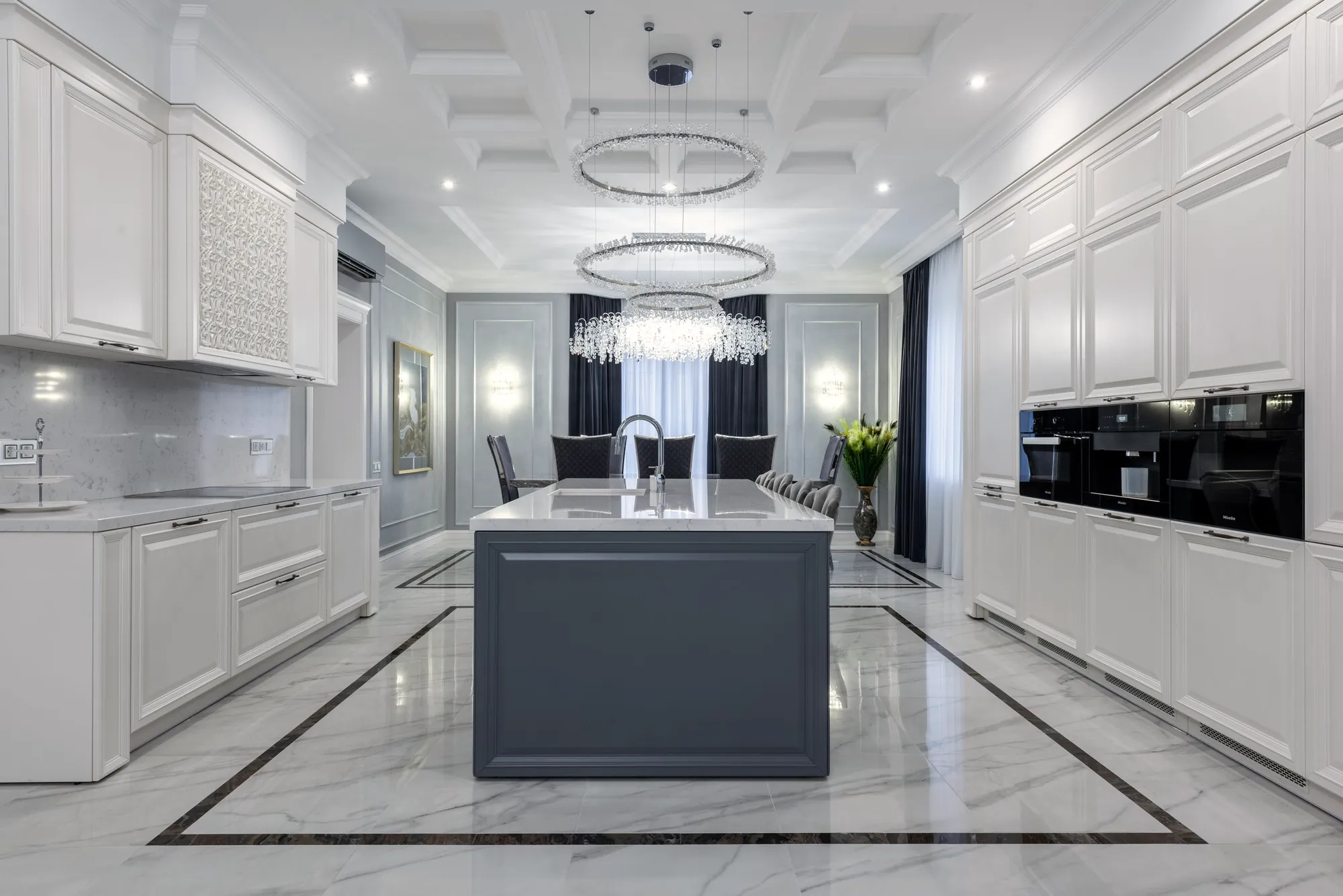 Modern renovated kitchen