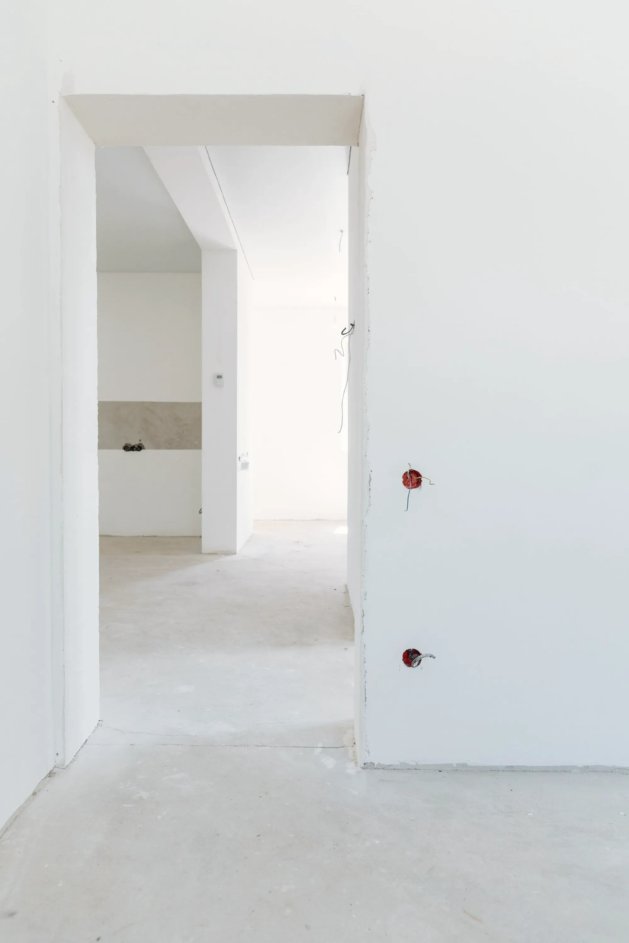 First fix & plaster