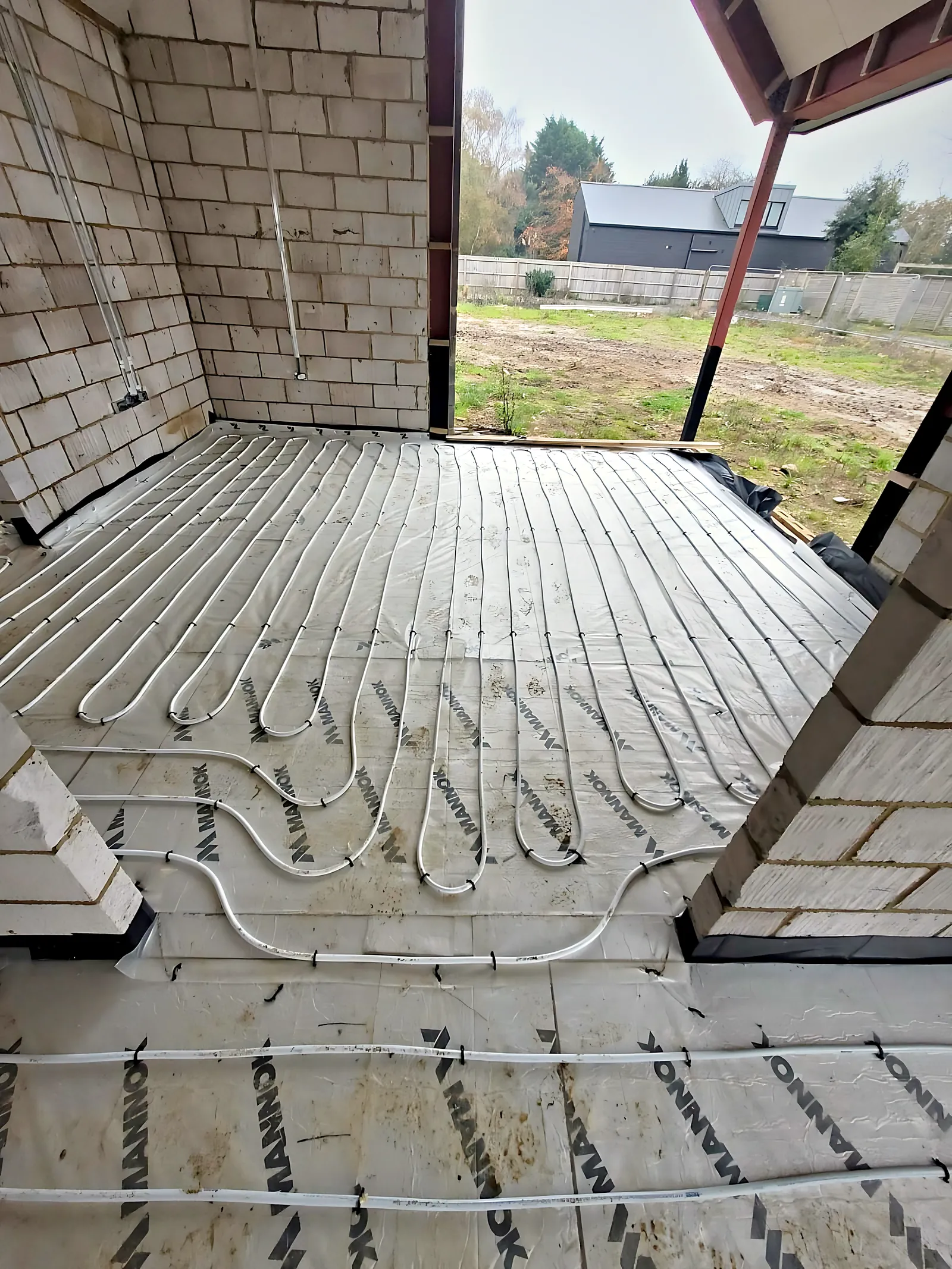 Underfloor Heating, Oak-Frame New Build — photo 6
